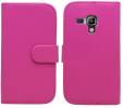 Samsung Galaxy S Duos 2 S7582 / Galaxy Trend Plus S7580 - Δερμάτινη Θήκη Πορτοφόλι Φούξια (OEM) Samsung Galaxy S Duos 2 S7582 / Galaxy Trend Plus S7580 - Δερμάτινη Θήκη Πορτοφόλι Φούξια (OEM)