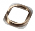 iPhone 5S Home button chrome ring in gold