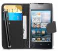 Huawei Ascend Y300 Δερμάτινη Θήκη Πορτοφόλι Μαύρη OEM Huawei Ascend Y300 Δερμάτινη Θήκη Πορτοφόλι Μαύρη OEM