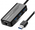 Ugreen 3-Port USB 3 και Gigabit Ethernet Hub - 20265