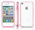 Vser Protective Bumper Frame Case - Θήκη Πλαισίου για iPhone 4G / 4Gs / CDMA - Ροζ / Διαφανής Vser Protective Bumper Frame Case - Θήκη Πλαισίου για iPhone 4G / 4Gs / CDMA - Ροζ / Διαφανής