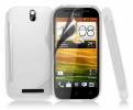TPU Gel Case S-Line for HTC Οne SV White (OEM)