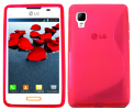 LG Optimus L4 ii E440 TPU Gel Case S-LIne - Pink OEM