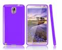 Samsung Galaxy Note 3 N9000 Θήκη Σιλικόνης TPU Διαφανές Μώβ OEM Samsung Galaxy Note 3 N9000 Θήκη Σιλικόνης TPU Διαφανές Μώβ OEM