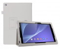 Leather Stand Case for Sony Xperia Tablet  Z2 White (OEM)