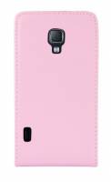 LG Optimus L7 II P710 Δερμάτινη Θήκη Flip Ρόζ OEM LG Optimus L7 II P710 Δερμάτινη Θήκη Flip Ρόζ OEM