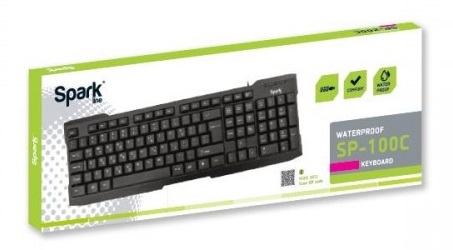 USB Keyboard Black SPARK SP-100C
