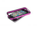 New Stylish Bumper Series Case Cover for iPhone 4G 4S - Μαύρο & Ροζ New Stylish Bumper Series Case Cover for iPhone 4G 4S - Μαύρο & Ροζ