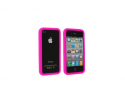 Προστατευτικό Bumper Σιλικόνης για iPhone 4G/4S Ροζ
