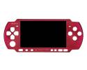 PSP 3000 slim faceplate slim metallic red PSP 3000 slim faceplate slim metallic red