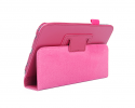 Leather Stand Case for Samsung Galaxy Tab 3 (7) T210 SGT3LCΜ  Fuchsia (OEM)