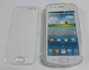 Galaxy S Duos S7562 - Protective TPU Gel Case with Front Cover Clear (OEM)
