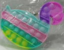 Pop It Παιχνίδι  ΑντιΣτρες - Bubble ουρανιο-τοξο παστελ χρωματα Φλαμινγκο (oem)(bulk)