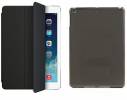 ipad Air - Leather Case with Plastic Back Cover 3Fold Light Black (OEM)