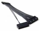 Dual PSU Power Supply Adaptor Cable Connector for Litecoin Bitcoin Mining 20c Dual PSU Power Supply Adaptor Cable Connector for Litecoin Bitcoin Mining 20c