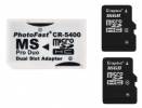 PhotoFast CR-5400 Dual-Slot MS Pro Duo 32GB PhotoFast CR-5400 Dual-Slot MS Pro Duo 32GB