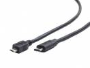 Cablexpert micro USB 2 B male to USB 3.1 Type C male Cable 1.8m CCP-USB2-mBMCM-6
