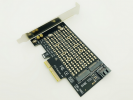 M.2 NVMe SSD NGFF to PCI-E 3 X4 Adapter Raiser M Key B Key PCI Express 3 NVME m.2 SSD M2 SATA NGFF Converter Post Card Riser