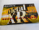 Sony Metal XR 60 Type IV Audio Cassette