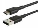 USB 2 Male to USB 3.1 Type C Male Charging & Data Sync Cable - Black (1M) (OEM)