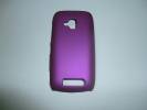 Nokia Lumia 610 Purple hybrid rubber skin back case Nokia Lumia 610 Purple hybrid rubber skin back case