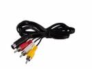 Sega Megadrive 2 / 3 AV cable stereo with 3 rca  (9 Pins)