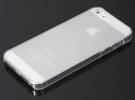 Apple iPhone 5/5S - Ultra Thin 0.5mm Plastic Case Back Cover Transparent (OEM)
