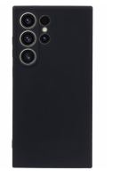 Θήκη για Samsung Galaxy S24 Ultra, Silicone TPU MAT, μαύρη
