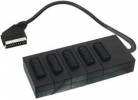 Διακλαδωτής (Σκαρτιέρα) Scart - scart box με 5 υποδοχές Διακλαδωτής (Σκαρτιέρα) Scart - scart box με 5 υποδοχές