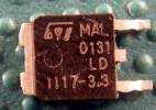 ST Microelectronics LD1117 3.3V LDO SOIC 8 SMT SMD ST Microelectronics LD1117 3.3V LDO SOIC 8 SMT SMD