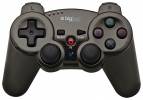 Big Ben Metallic Pad SIXAXIS Bluetooth Χειριστήριο για το PS3 σε Μαύρο Χρώμα (PS3PADMETALBT)