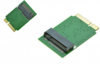 Προσαρμογέας Transcend MTS800 PM871 850 EVO M.2 SSD Convert to for 2012 7+ 17 MACBOOK Air A1465 A1466 B+M Key NGFF (BULK) (OEM)