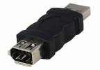 Firewire IEEE 1394 6 Pin F to USB M Adaptor Convertor (OEM) Firewire IEEE 1394 6 Pin F to USB M Adaptor Convertor (OEM)