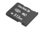 SANDISK 512 MB MEMORY STICK MICRO M2 SANDISK 512 MB MEMORY STICK MICRO M2
