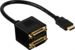 Valueline HDMI male to splitter DVI-D female (VGCP34950B0.20)