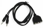 Microphone and headphone extension cable  CC-MIC-1