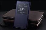 Samsung Galaxy Alpha G850F - Flip Case Battery Back Cover - Dark Blue (OEM)