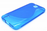 TPU Gel Case S-Line for HTC Desire 300 Blue (OEM)