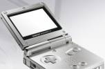 Game Boy Advance SP shell silver Game Boy Advance SP shell silver