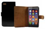 Xiaomi Mi3 - Δερμάτινη Θήκη Πορτοφόλι Μαύρο (ΟΕΜ)