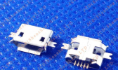 Micro usb 5 Pin B SMT plug jack socket connector - Type B (OEM)