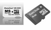 PhotoFast CR-5400 Dual-Slot SDHC MS Pro Duo 4GB