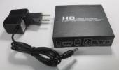 SCART and HDMI to HDMI Converter HDV-8S Black (OEM) (BULK)