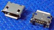 Micro usb 5 Pin B SMT plug jack socket connector 2 Dip Foot Type Q (OEM)