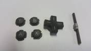 3DS XL buttons - Black 3DS XL buttons - Black
