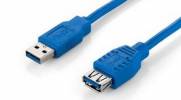 Cable USB 3.0 A male. - USB 3.0 AH gilts. 2m vlcp61010l20