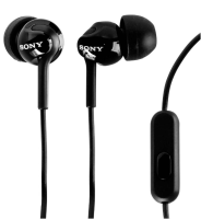Sony MDR-EX110AP Ακουστικά-ψείρες σειράς EX (μαύρο)