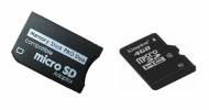  MS Pro Duo - MicroSD Adapter 4GB