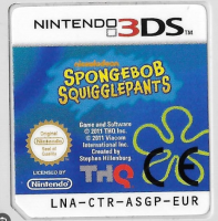 3DS GAME SpongeBob Squigglepants MTX - ΜΟΝΟ ΔΙΣΚΕΤΟΥΛΑ