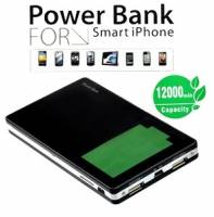 External Power Bank 12000 mAh for Samsung Galaxy S III, HTC, Blackberry, Huawei, iPad 2, iPhone 3GS, iPhone 4, iPhone 5 in Black IP018 External Power Bank 12000 mAh for Samsung Galaxy S III, HTC, Blackberry, Huawei, iPad 2, iPhone 3GS, iPhone 4, iPhone 5 in Black IP018